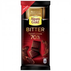 Alpen Gold Դառը շոկոլադ 70% Կակաո 85գ